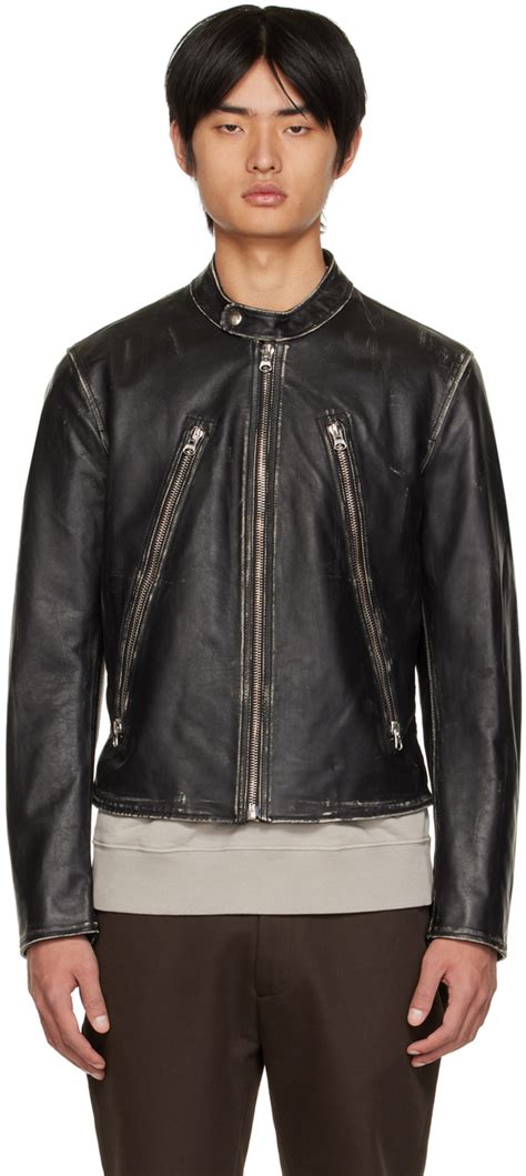 margiela replica leather jacket rare|Maison Margiela Leather Jacket .